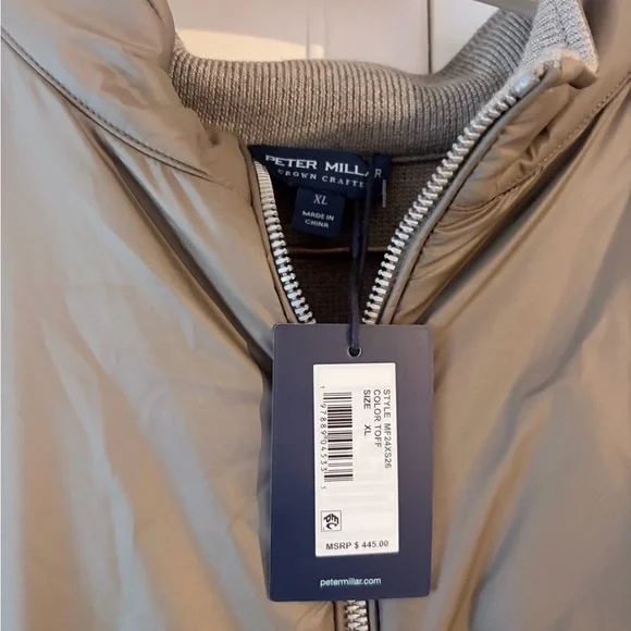 Peter Millar Men’s Holdridge Navy Vest Jacket - Size X Large NWT